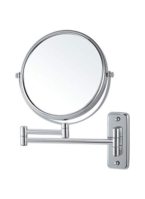 DOLPHY DOLPHY Silver 3X Magnifying Shaving Makeup Mirror 8 inch  - Image 1