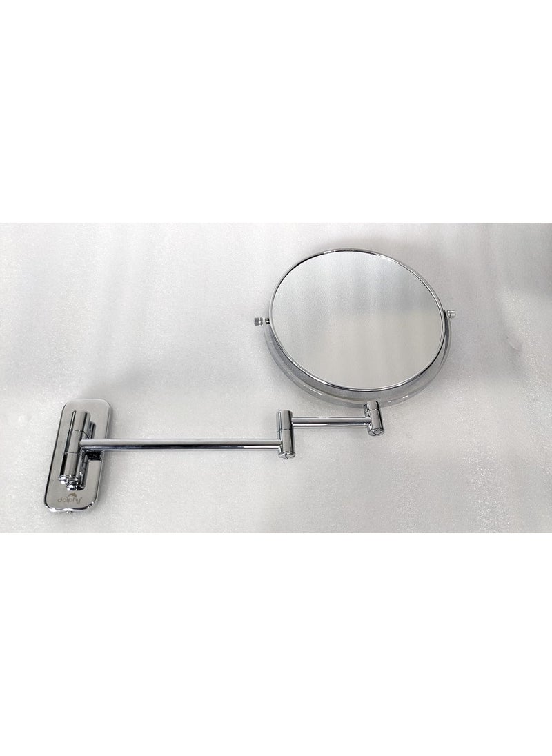 DOLPHY DOLPHY Silver 3X Magnifying Shaving Makeup Mirror 8 inch  - Image 2