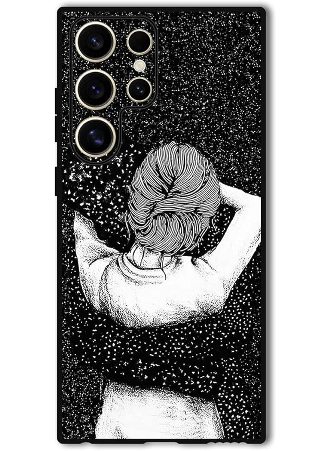 إيروريكس حافظة واقية مضادة للخدش والصدمات لهاتف سامسونج جالاكسي S24 ألترا، خيال فتاة ليلي متعدد الألوان Mcsgs24Ua537 - Image 1