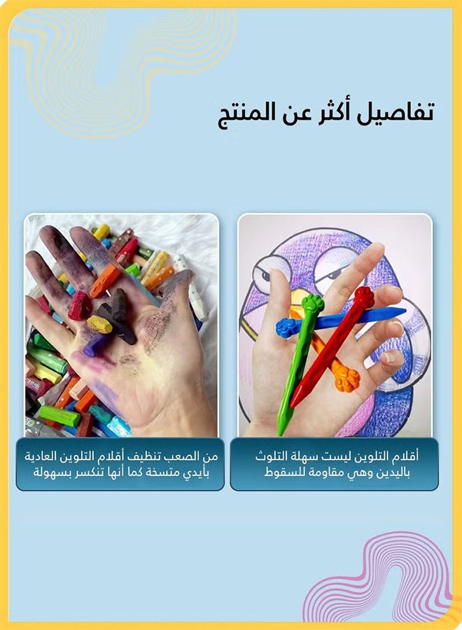 واي جيه قلم ألوان مائية بـ 12 لونًا، قلم ألوان مائية قابل للغسل برأس مزدوج للكتابة اليدوية، صناعة البطاقات، الحجارة، السيراميك، الزجاج، الخشب، القماش، الفن والأشغال اليدوية، وغيرها. - Image 5