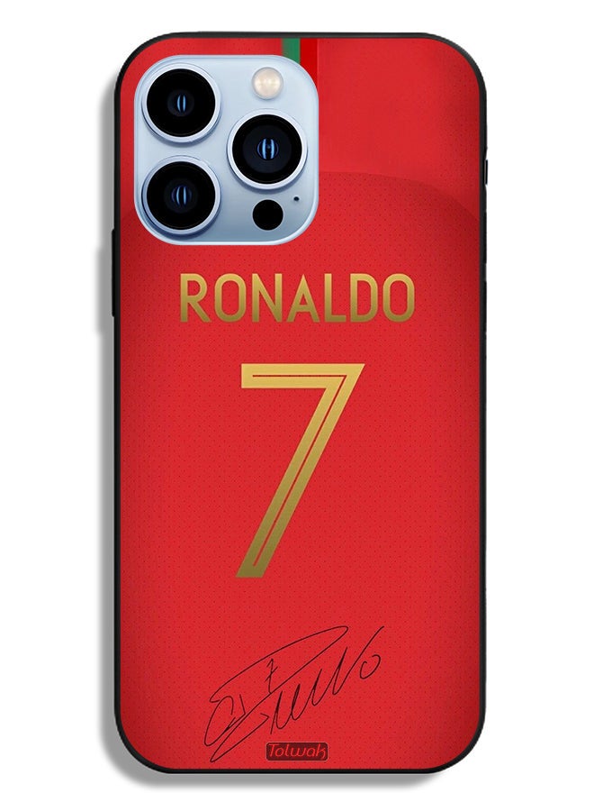 Tolwak Apple iPhone 13 Pro Protective Case Ronaldo 7 - Image 2