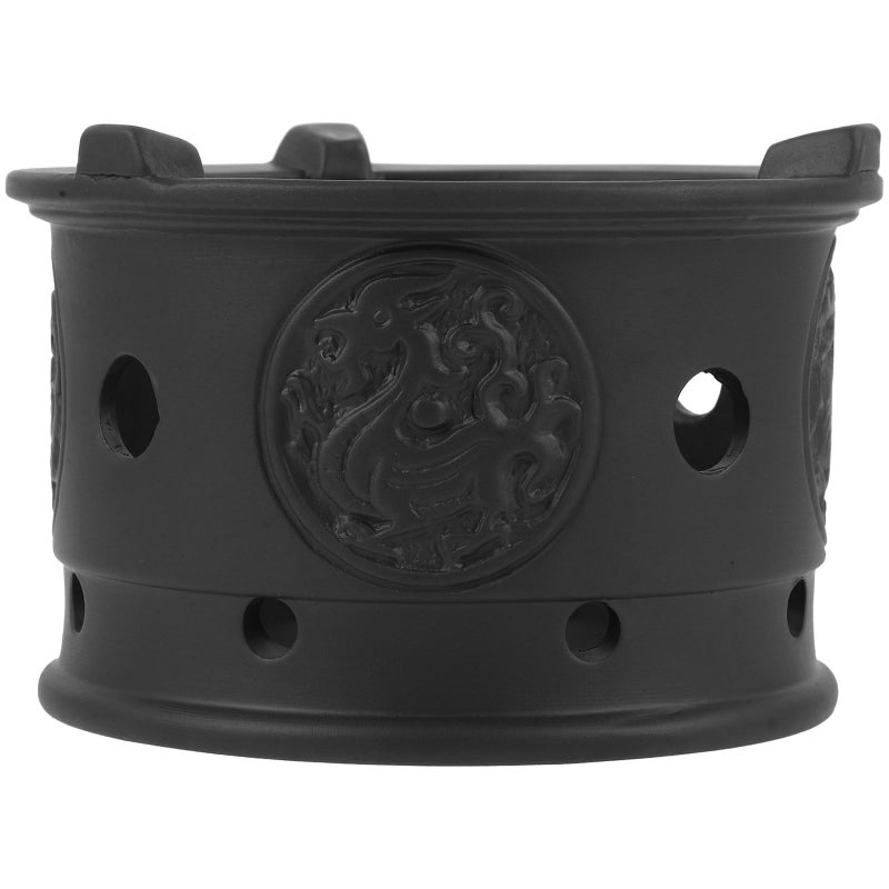 Purple Sand Ceramic Tea Pot Warmer Stove Base Portable Heater For Outdoor And Home Use - Image 2