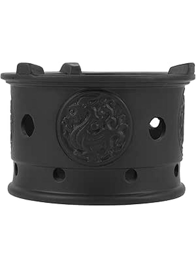 Purple Sand Ceramic Tea Pot Warmer Stove Base Portable Heater For Outdoor And Home Use - Image 1