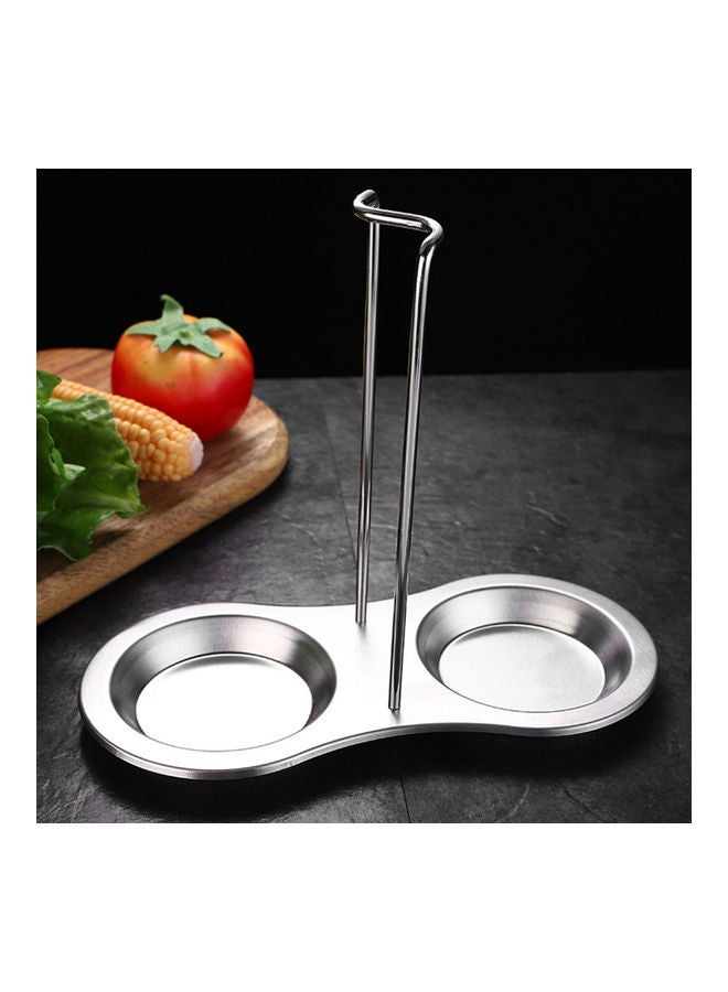 NIBEMINENT Stainless Steel Spoon Rest Silver  - Image 5