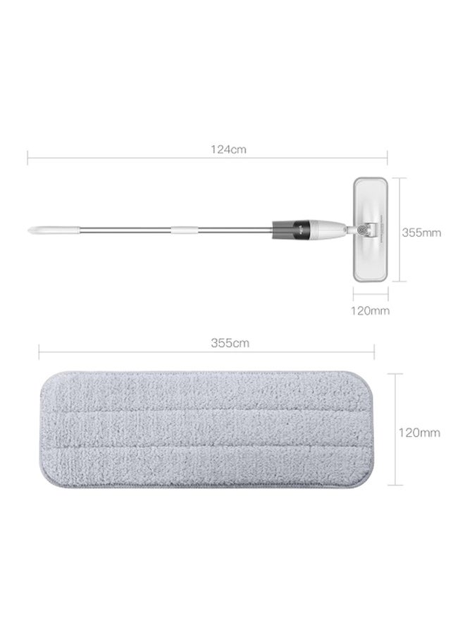 Deerma Mijia Water Spray Mop White/Black 125x95x660mm - Image 4