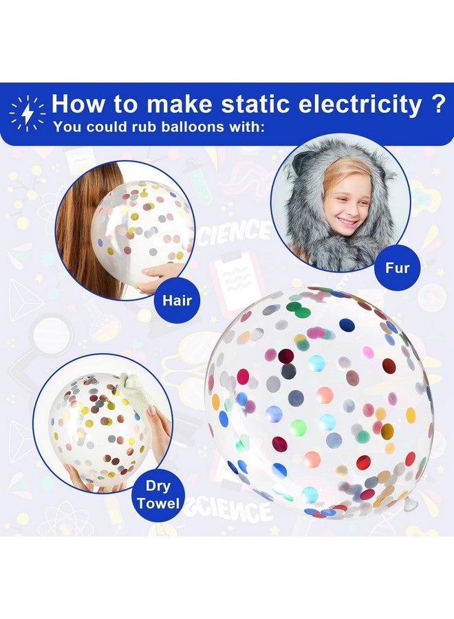 Capoda 60 Pieces Science Party Balloons Decorations Science Latex Balloons Scientist Themed Birthday Decoration for Classroom Little Scientist Party Supplies Favors Chemistry Laboratory Supplies Decor - Image 3