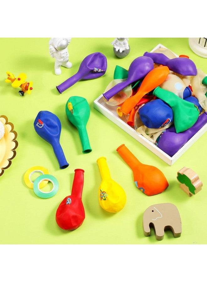 Capoda 60 Pieces Science Party Balloons Decorations Science Latex Balloons Scientist Themed Birthday Decoration for Classroom Little Scientist Party Supplies Favors Chemistry Laboratory Supplies Decor - Image 4