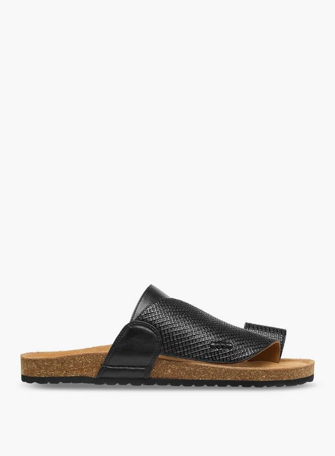 Al Waha Men Leather Arabic Sandals Ramadan Collection - Image 3