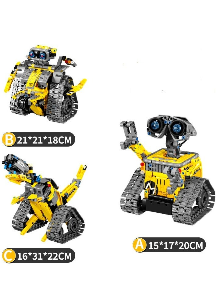 qihui Wally Robot Assembles Building Blocks - Image 1