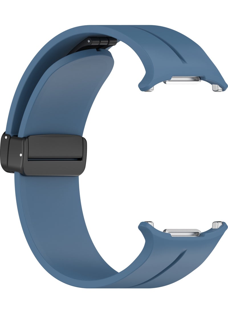 Techmaster Samsung Galaxy Watch 7 Ultra 47MM Compatible Magnetic Magnet Band Silicone Strap  - Image 4