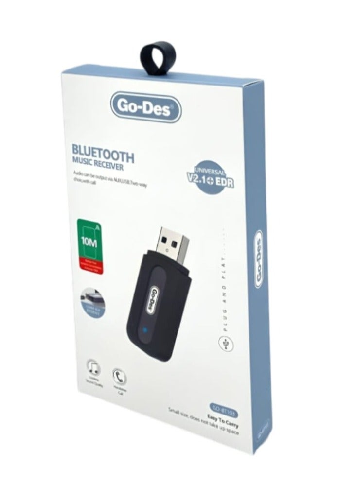 Go-Des GD-BT103 Bluetooth Music Receiver - Image 2