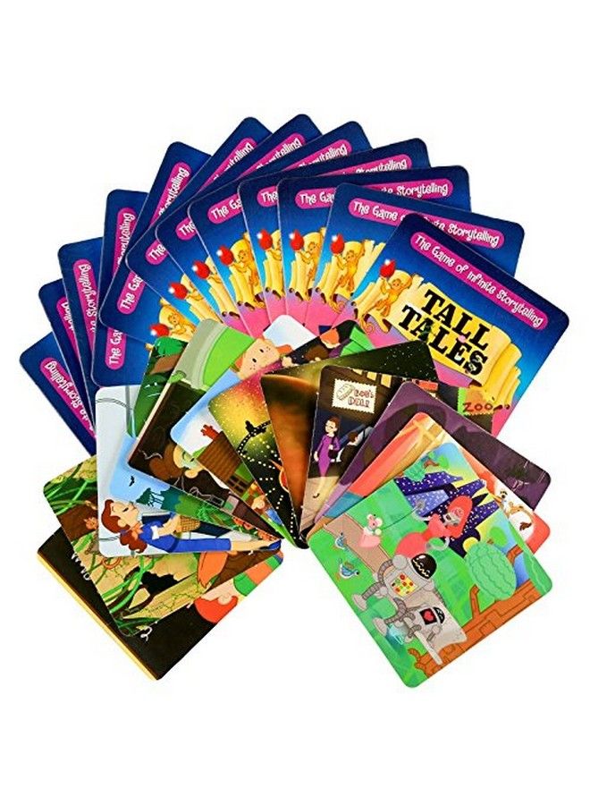SCS Direct Tall Tales Story Telling Board Game The Educational Family Game Of Infinite Storytelling 5 Ways To Play Promotes Creativity And Language Skills - Image 3