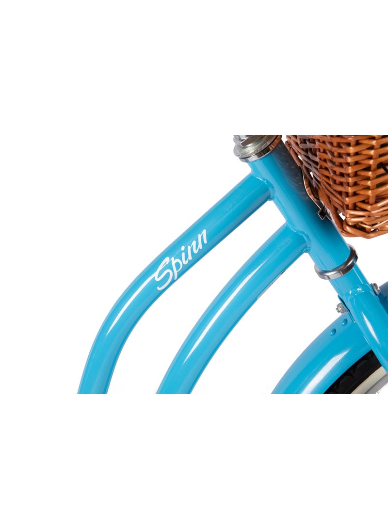 SPINN Charm 1 Step-Thru Women's City Bike - 26 Inch, Single Speed, Pastel Blue - Image 3