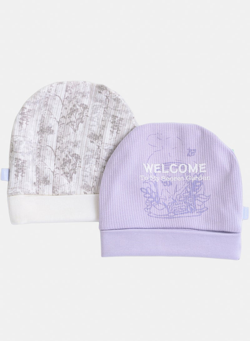 Baby Girls Secret Garden Hat Pack Of 2