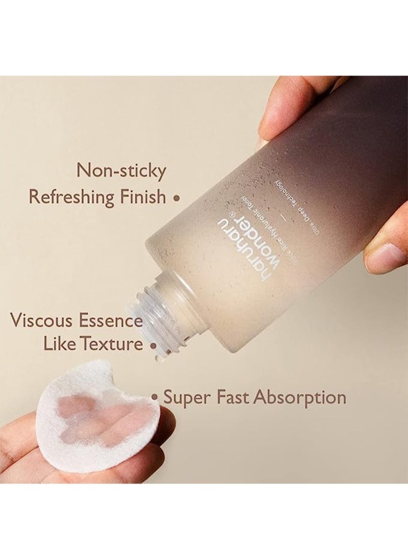 Haruharu - Haruharu Wonder Black Rice Hyaluronic Acid Toner 5.1 fl oz/150 ml | For All Skin Types | Fragrance Free, Vegan - Image 1