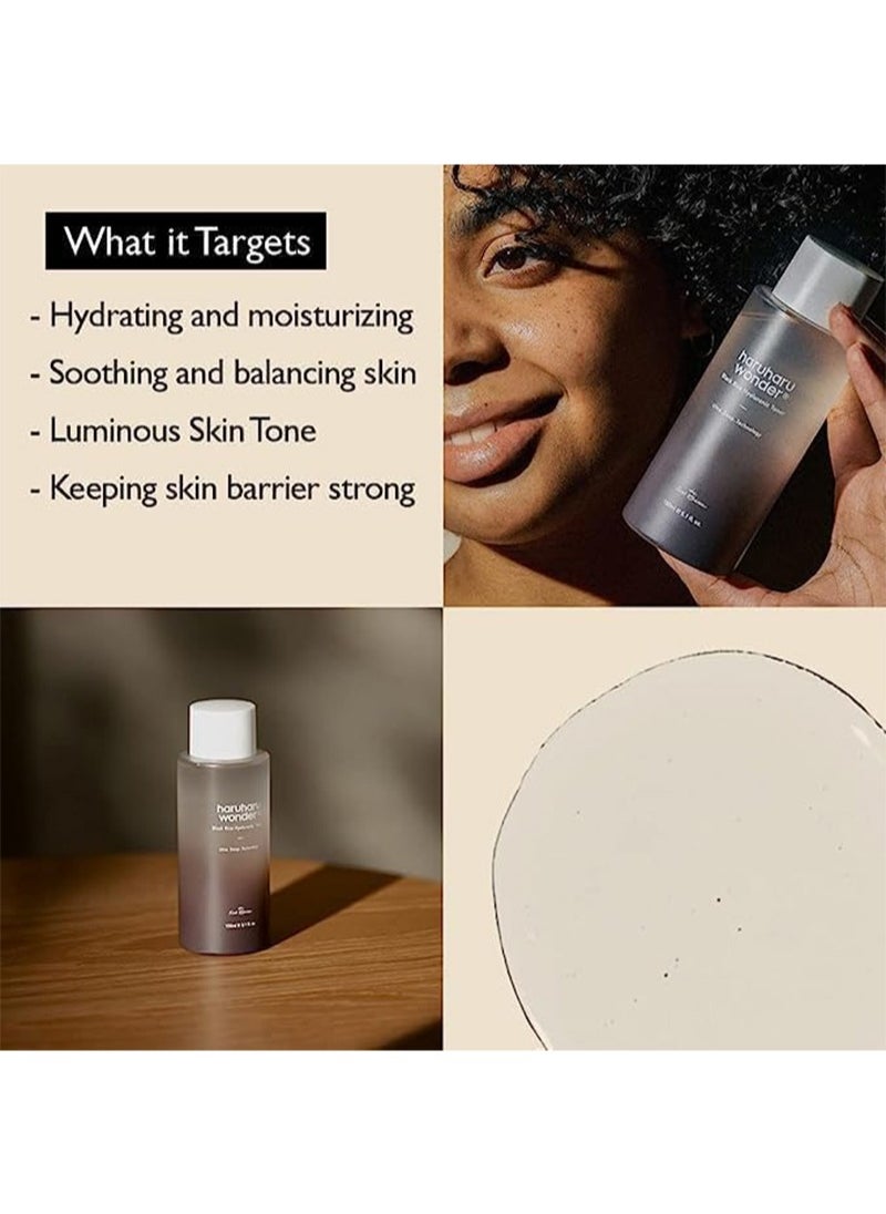 Haruharu - Haruharu Wonder Black Rice Hyaluronic Acid Toner 5.1 fl oz/150 ml | For All Skin Types | Fragrance Free, Vegan - Image 1