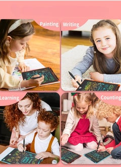 WHITE GAINS White Gains LCD Writing Tablet, 8.8 Inch Colorful Doodle Board for Kids - Erasable Electronic Drawing Pad for Learning, Creative Fun, and Travel - Ideal Educational Toy Gift for Boys & Girls 3+ Years Old (Orange)  - Image 4