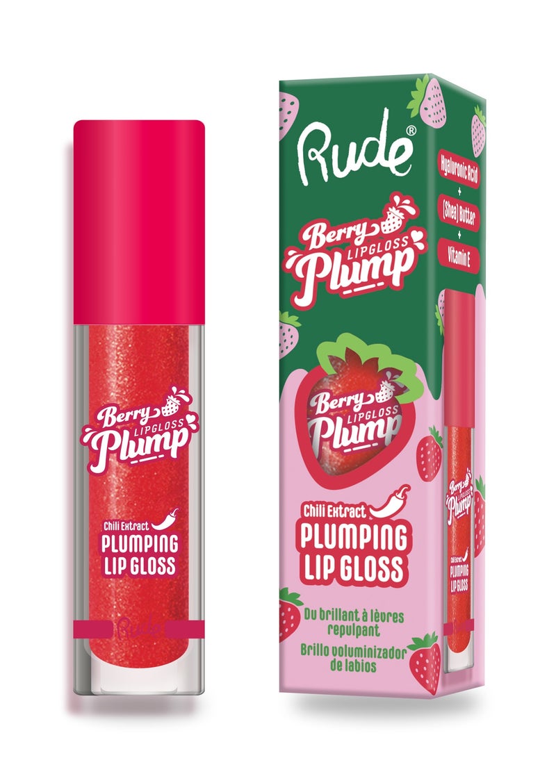 رود كوزماتيكس بيري ملمع الشفاه بلامب بلامبينج - الفراولة