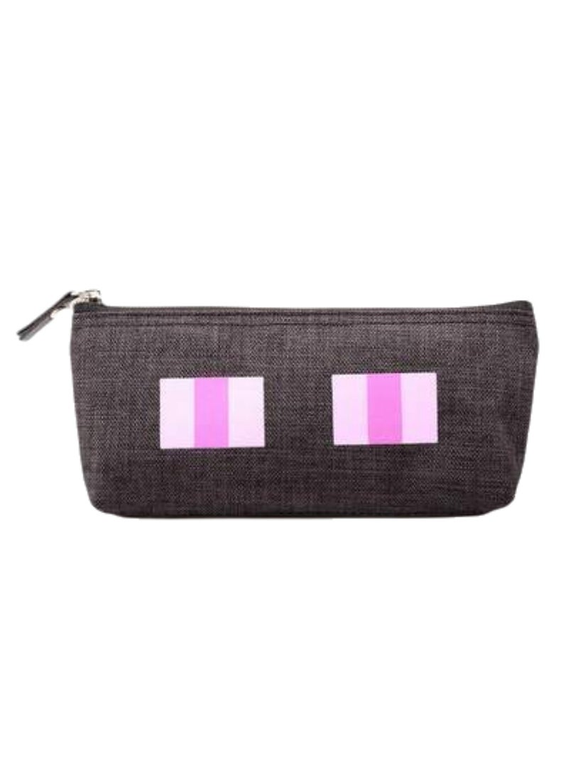 ماين كرافت قضية قلم رصاص ماينكرافت للأطفال - منظم القرطاسية المدرسية ، يحمل القلم والقلم الملونة والكمبيوتر المحمول