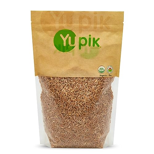 Yupik Organic Kamut Grains, 2.2 lb (35.2 oz), Non-GMO, Vegan, Kosher, Raw Whole Grains, Khorasan Wheat, Nutty Flavor, Source of Fiber & Iron, Ideal for Cooking & Sprouting - Image 5