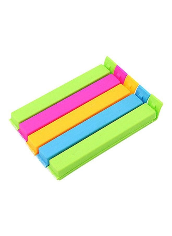 Generic - 5-Piece Food Sealing Clips Bag Clips Keeping Clamp Sealer 11.00 x 1.80cm - Image 1