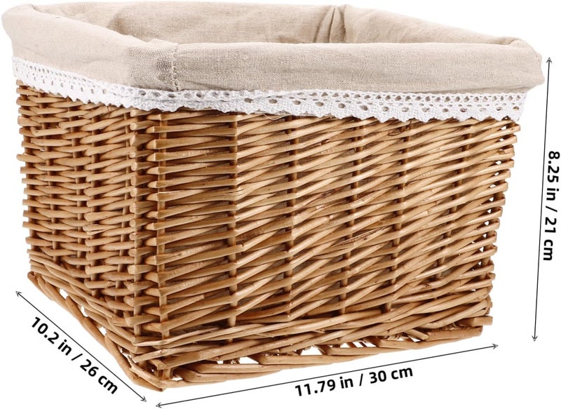 Multi-use qualified quality MAGICLULU Woven Laundry Hamper Rectangular Wicker Storage Basket Handles Natural Rattan Organizer for Home Bathroom and Bedroom 1 Piece Repeated use friendly design Continuous warehouse supply Flexible sizing options Authorized haulage delivery Budget friendly sizing alternatives Foldable Space saving design picks All region coverage Gulf climate tested upgraded quality All-in-one local deliver plan Local trackable shipment Temp resistant Multi-demand compliant quality Carefully engineered build Regular scheduled transit Instant order available stock Room to room portable Simple multi-color universal build Fine detail Budget friendly trendy design Gulf popular simple design Multi-price design picks Transit damage minimized design Assorted trendy color picks - Image 2
