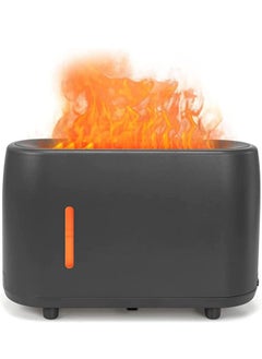 Flame Light humidifier black