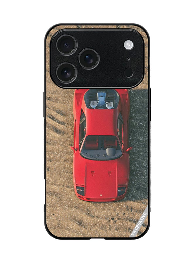 VR CREATIVE Protective Case Cover For Apple iPhone 17 Pro Ferrari Design Multicolour