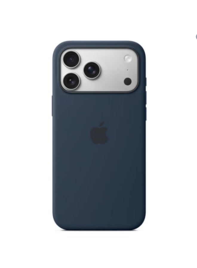 iPhone 17 Pro Max Silicone Case with MagSafe – Midnight - Image 2
