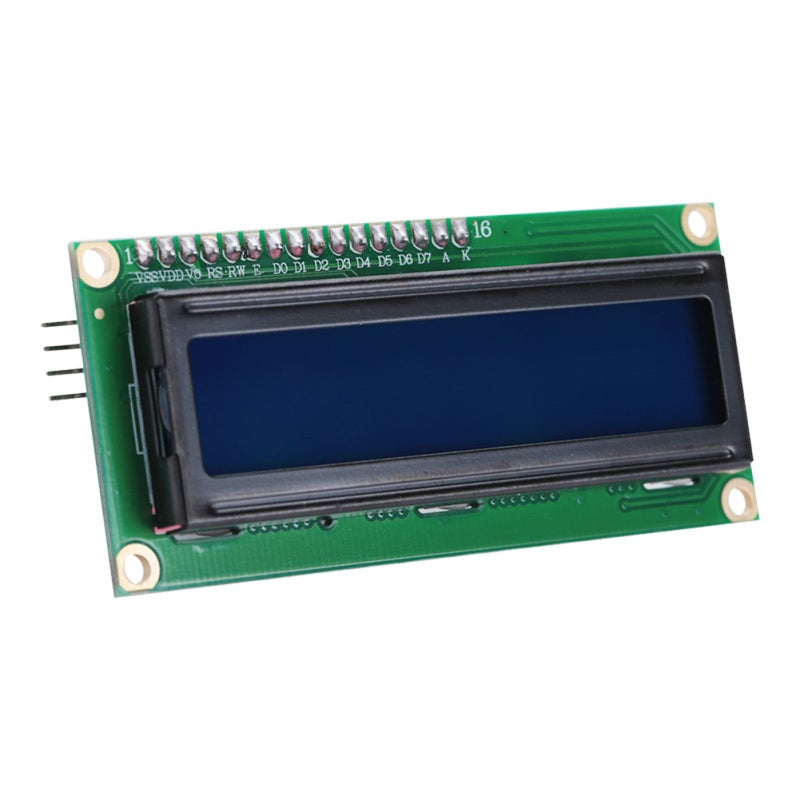 وحدة عرض LCD1602: تغذية طاقة ب5 فولت، تباين قابل للتعديل - تحكم في طاقة الإضاءة الخلفية، يمكن ترابطها بشكل متتالٍ حتى 8 وحدات للاستخدام في إلكترونيات السيارات، معدات الأمن، المنازل الذكية - Image 5