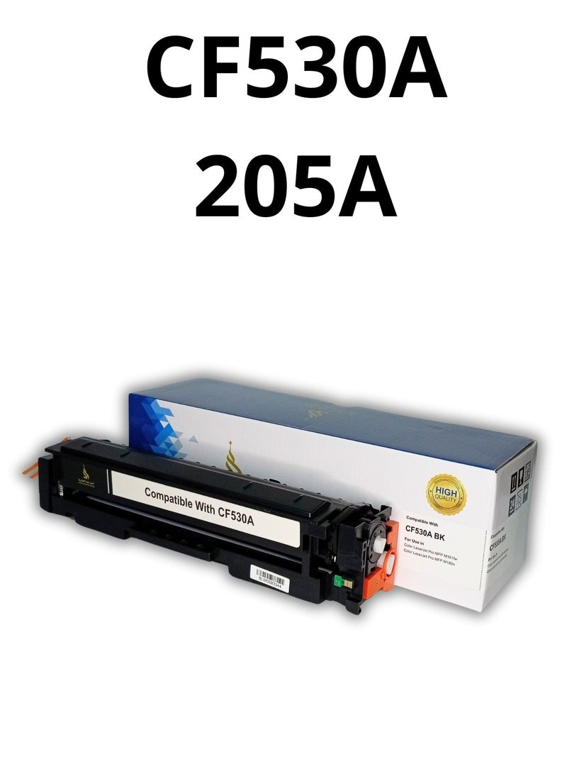 Premium CF530A (205A) Toner - Black - Compatible with HP M180 and MFP M181 Printers - Image 1
