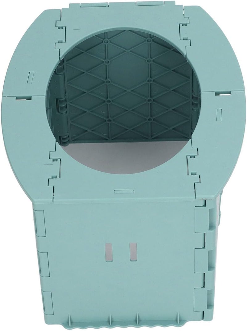 Foldable PP Toddler Potty with Easy Installation and Cleaning, Ideal for Travel and Training (Green) - Image 3