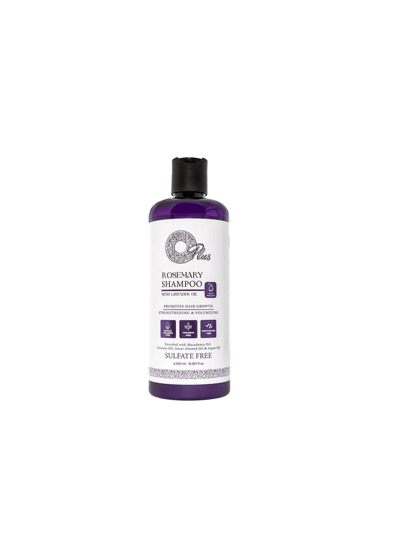 Oplus O Plus Rosemary Shampoo  with Rosemary  Lavender Oil 500 ml