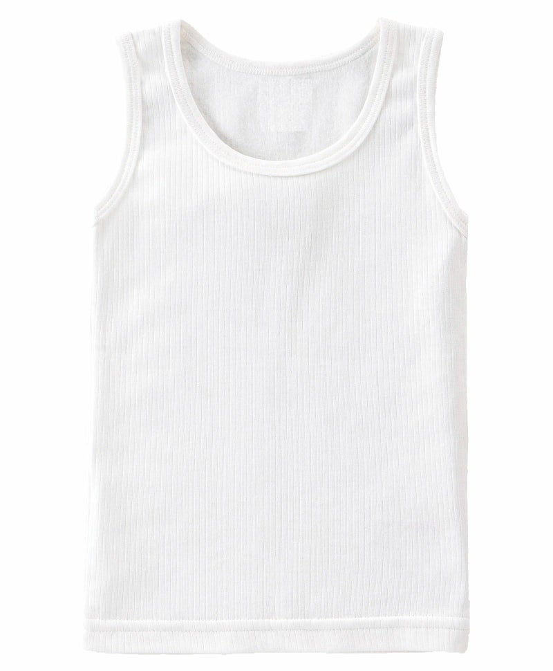 U Care UCARE Kid's Cotton Regular Fit Thermal Upper/Winter Wear/Warmer Vest For Girls and Boys, Sando Style, 2 Upper (White, 3-6 Months) - Image 2