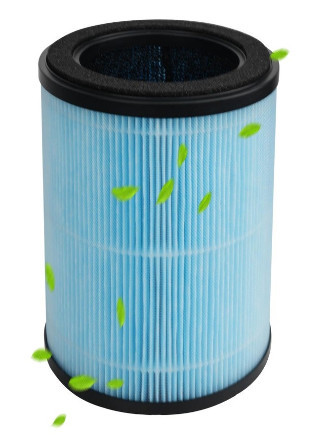 بي بي تي بام بوتس فلتر BBT BAMBOOST H201 HEPA متوافق مع أجهزة تنقية الهواء TEC.Bean JH50G-M و Homvana H201 و Aromacare، فلتر H13 ثلاثي الوظائف (HEPA حقيقي وكربون نشط عالي الكفاءة)، عبوة واحدة - Image 1