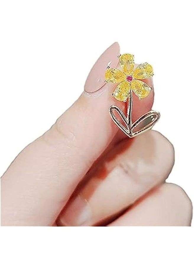 Small Brooch Bow Anti-Walking high-Grade Chest no-sew Shirt Buckle Hundred Match pins for Backpacks Bags Jackets Hoodies Hats-70# - Image 1