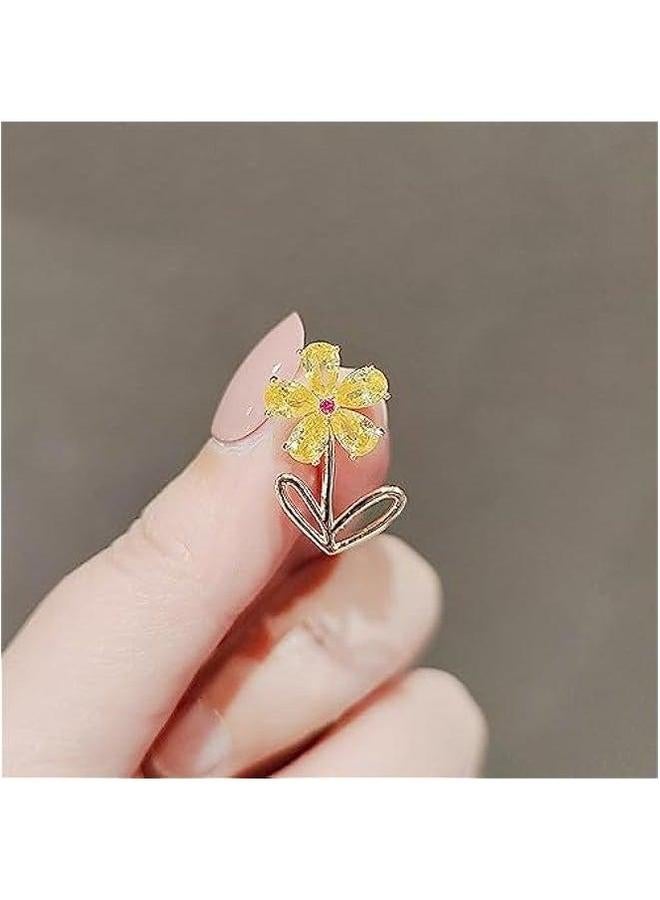 Small Brooch Bow Anti-Walking high-Grade Chest no-sew Shirt Buckle Hundred Match pins for Backpacks Bags Jackets Hoodies Hats-70# - Image 2