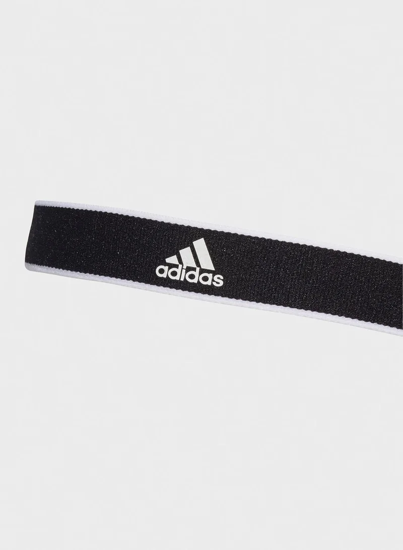 Adidas 3 Pack Logo Headbands