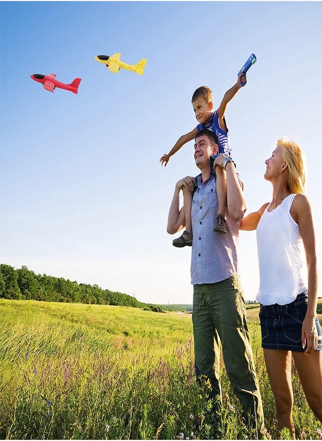 joyzzz - One-click Ejection Model Foam Airplane 1 piece Toy With Launcher - Image 1