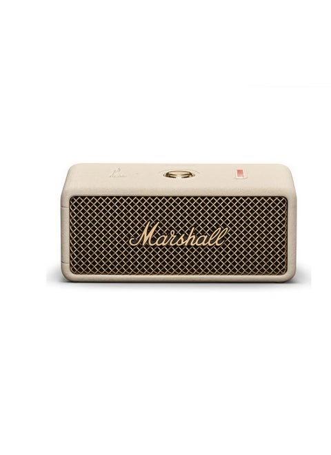 Emberton III Portable Bluetooth Speaker - Water Resistant Wireless Speaker Portable Speaker with 32+ Hours of Playtime - Cream