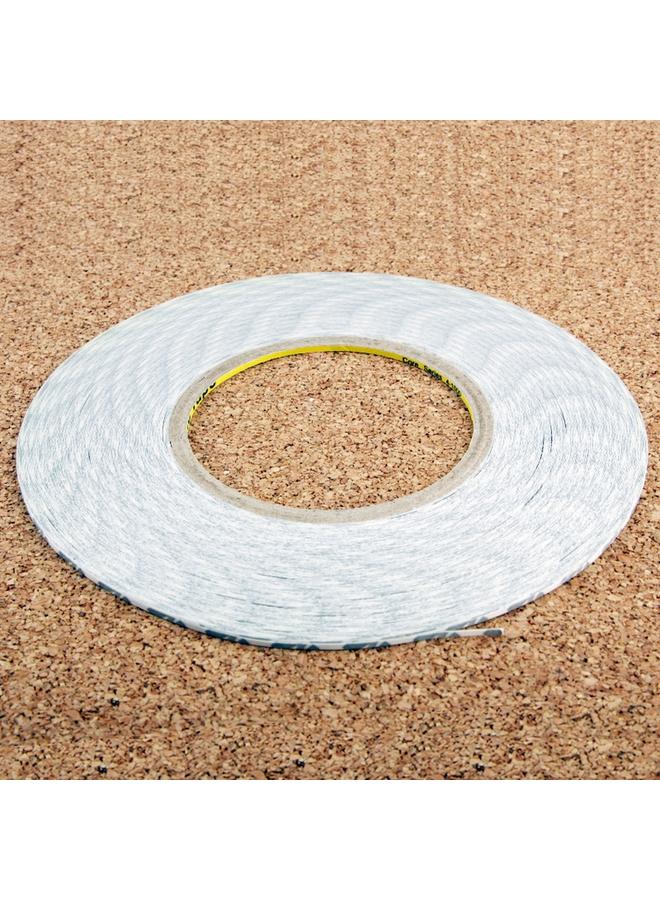 إيروريكس شريط لاصق مزدوج الجوانب بسمك 1 مم لإصلاح لوحة اللمس الخاصة بالهواتف المحمولة iPhone / Samsung / HTC، الطول: 50 مترًا (أبيض) - Image 2