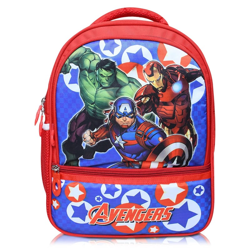 Stylbase Cartoon Printed School Bag for Boys and Girls | Waterproof Backpack Bag for Travelling Sports | Kids Bag Ideal for UKG Nursery 1st Class | School Bags for 5 7 Years 15 Inches Multicolor - Image 1