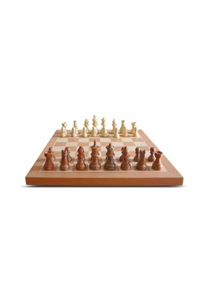 Chessnut Air+ Electronic Chess Set – Wooden Smart Chess Board with LED Lights, AI Adaptive Play, Bluetooth & App Connectivity, Extra Queens, Global Online Chess Challenges - Image 1