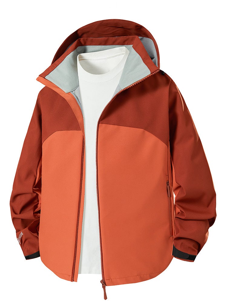 Jhod2025 Women'S Outdoor Mountaineering Windproof And Waterproof Jacket, Single-Layer Men'S Casual Versatile Quick-Drying Jacket - Image 1