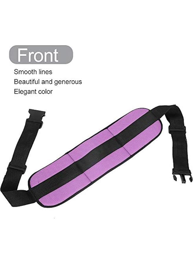 Generic Wheelchair Seats Belt, 5 Colors, Adjustable Quick Release Restraints Straps Chair Waist Lap Strap for Elderly or Legs Patients(Violet)  - Image 5