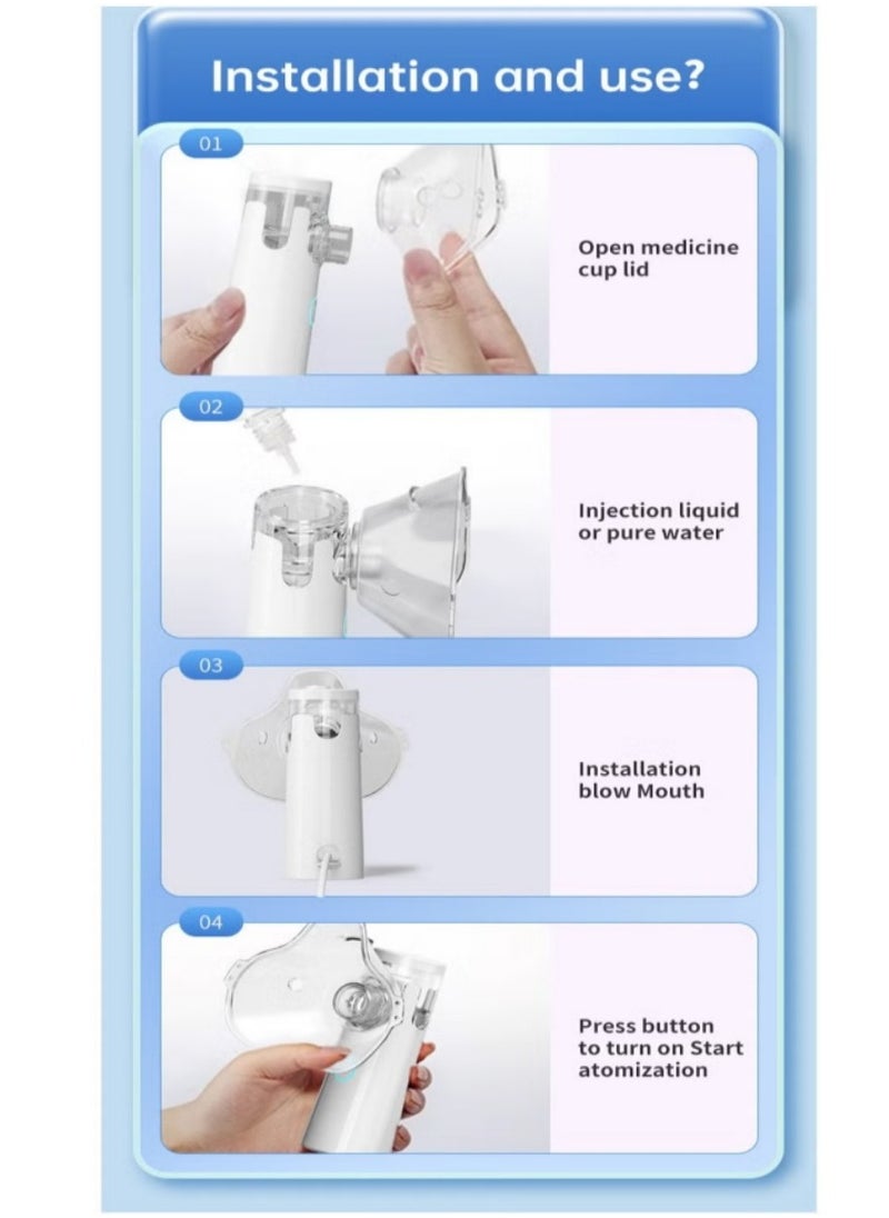 MESH Portable Steam Inhaler Nebulizer  - Image 3
