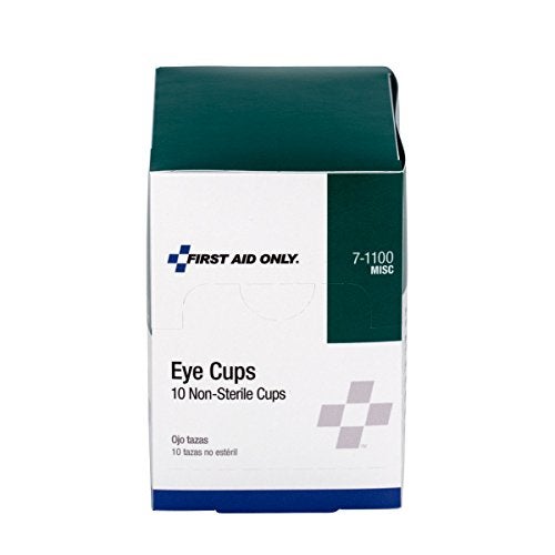 First Aid Only Non-Sterile Eye Cups, Ideal for Standalone First Aid or Refilling First Aid Kits, 10 Pack - Image 3