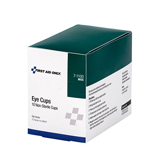 First Aid Only Non-Sterile Eye Cups, Ideal for Standalone First Aid or Refilling First Aid Kits, 10 Pack - Image 5