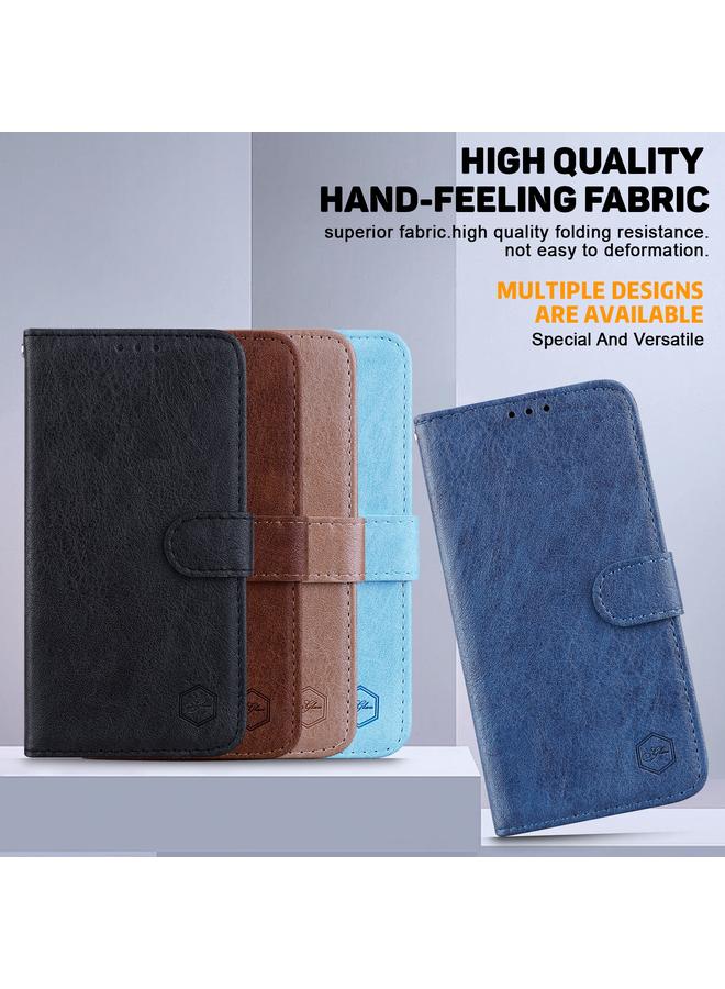 S-TOP Case For Samsung Galaxy A71 5G Skin Feeling Oil Leather Texture PU + TPU Phone Case - Image 5