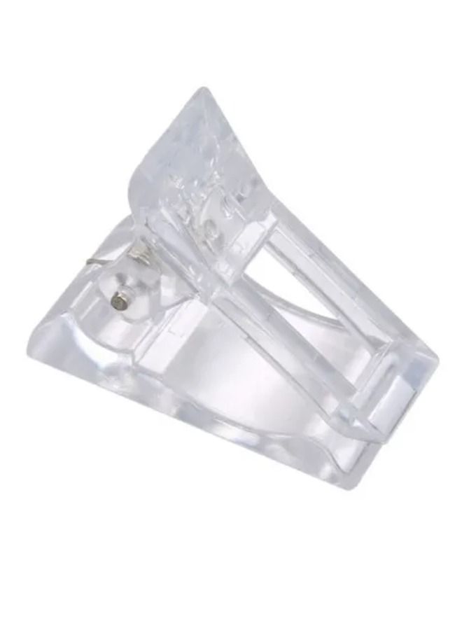 إن كي أكس طقم مشابك أطراف أظافر مكون من 5 قطع شفاف